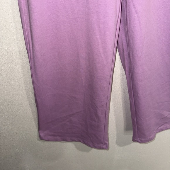 Zara Lilac Tailored Straight Wide Leg  Size 11-12 Street‎ Waist - Picture 3 of 12